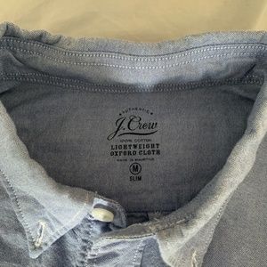 JCrew Oxford Shirt in Blue Men's Slim M